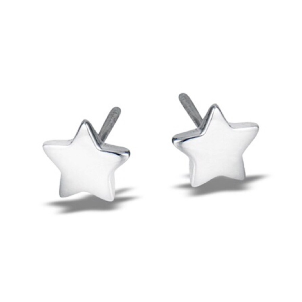 ⭐️Sterling Silver Star Stud Earrings